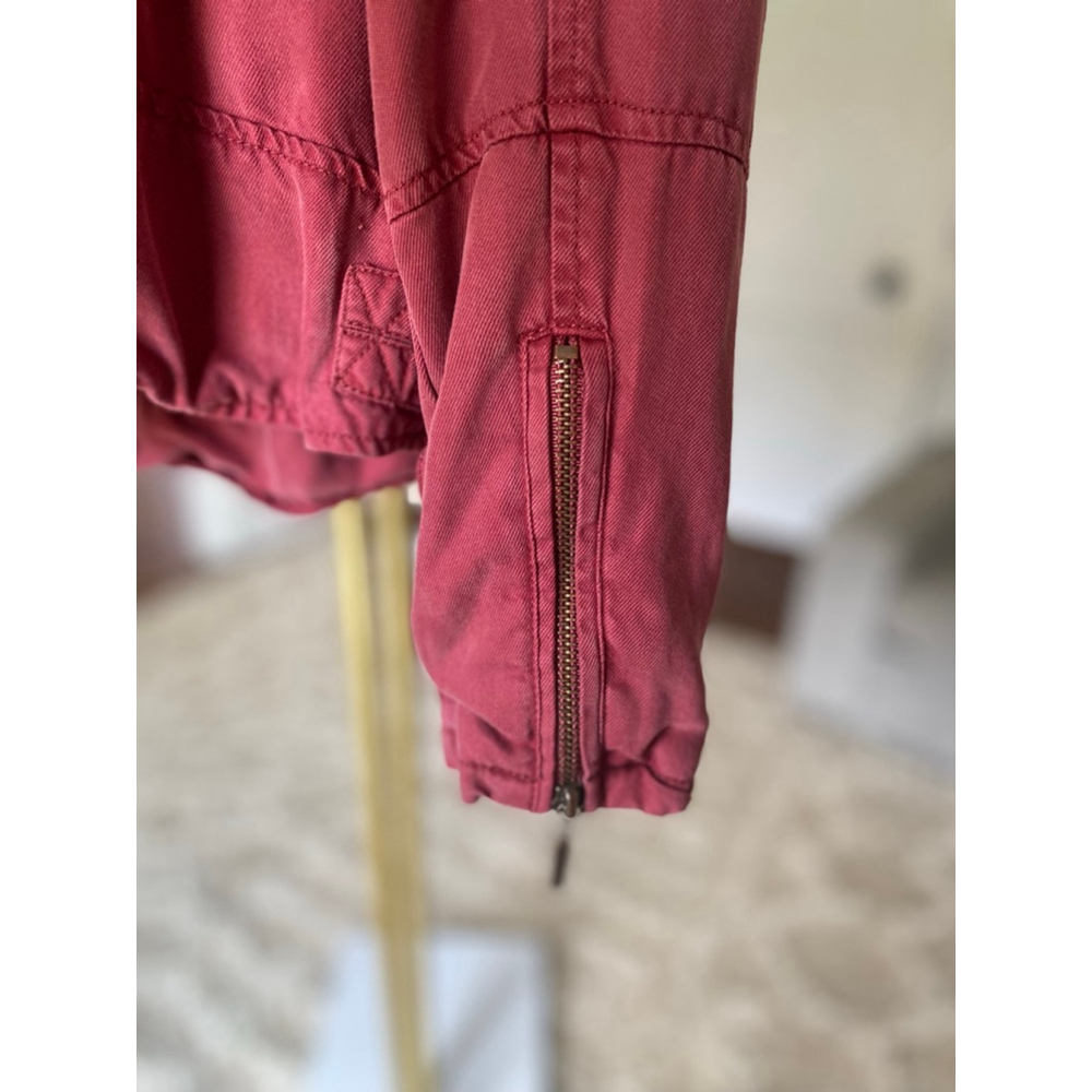 Max Jeans Zip Moto Jacket Pockets Autumn Fall Winter City Streetwear Boho Travel - Picture 11 of 12